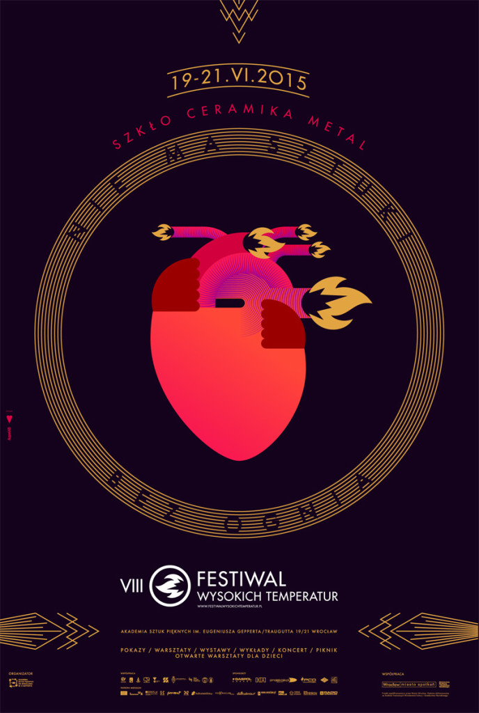 Festiwal Wysokich Temperatur - plakat